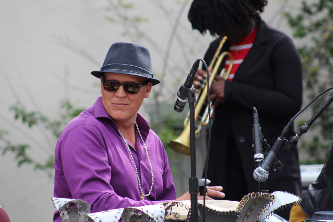 Musicians at the Global Solutions Festival May 2018