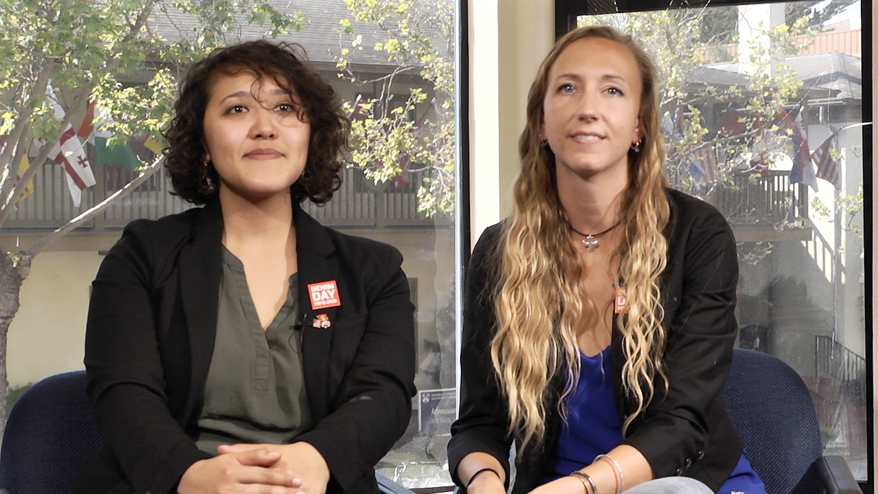 Coverdell fellows discuss the program at the Middlebury Institute