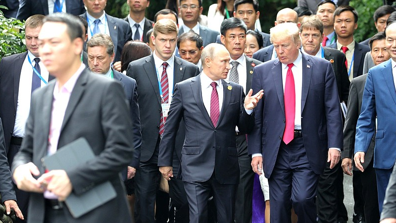 Russian and US Leaders