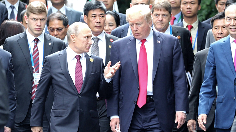 Putin with Trump