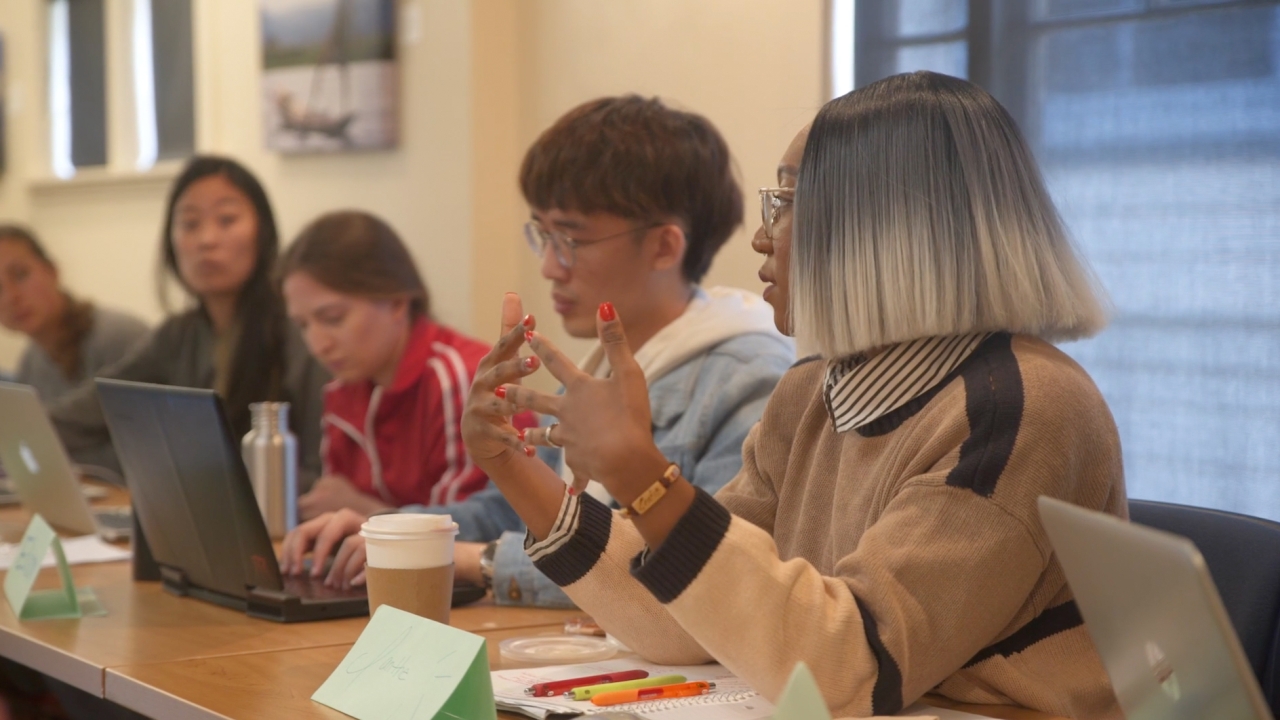 Students in classroom