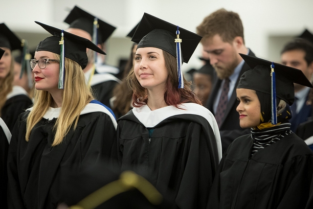 IEP students at winter commencement
