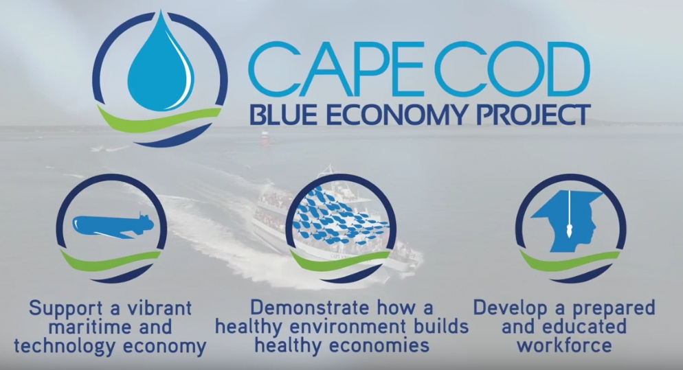 Cape Cod Blue Economy Foundation logo and mission