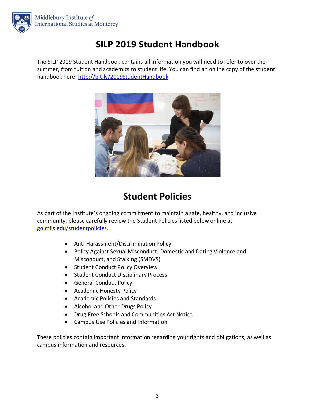 Policies and Standards Manual