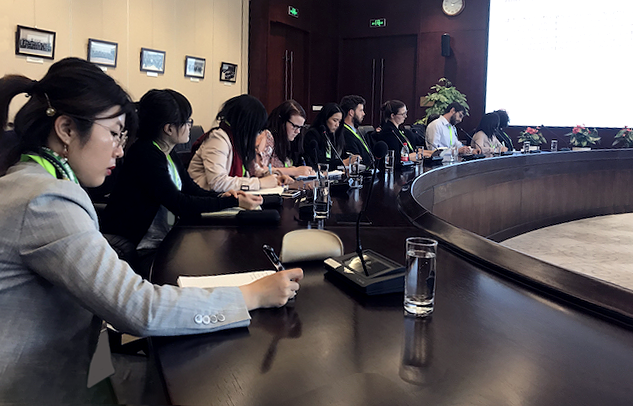 Interpreters in a room