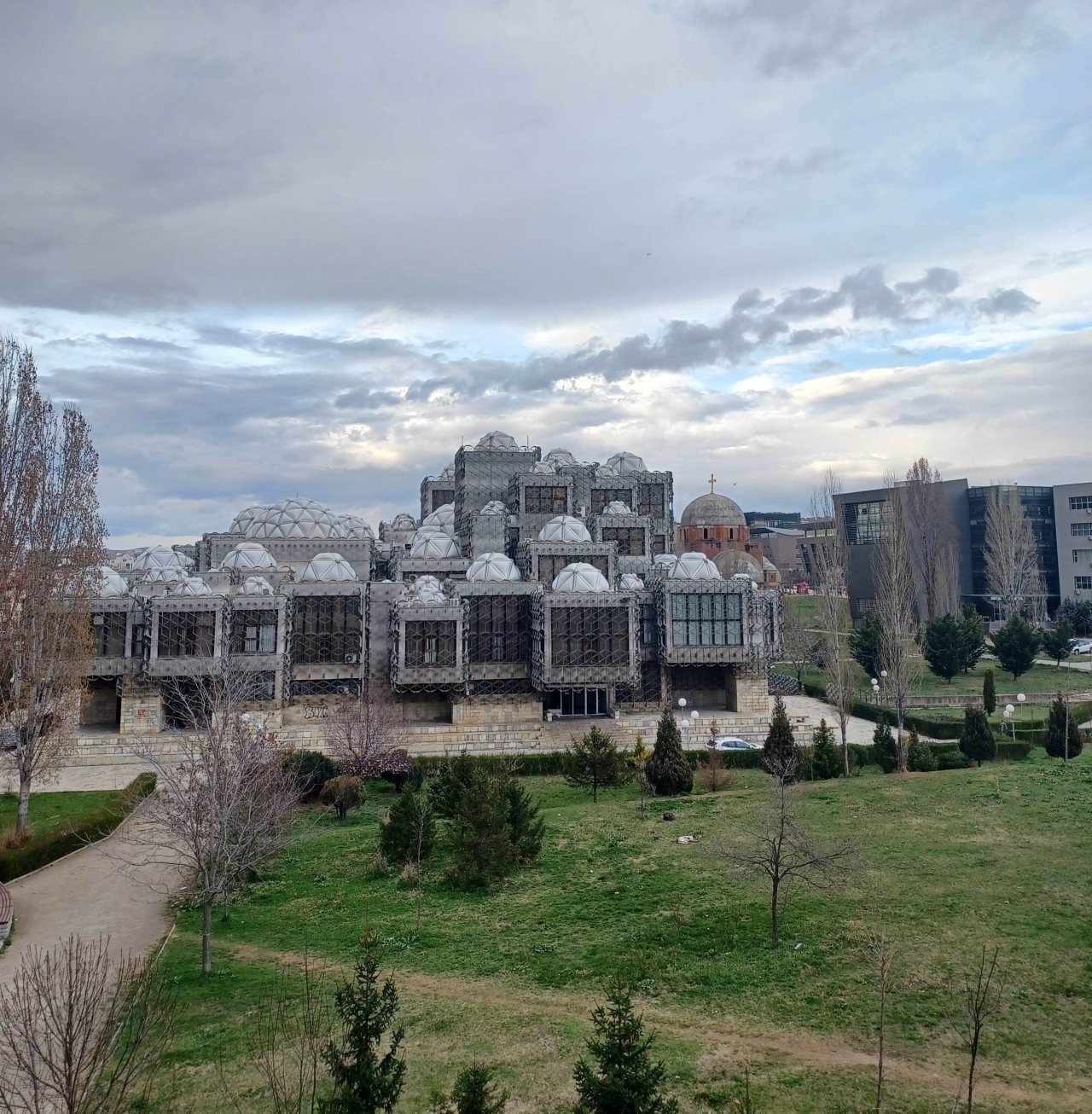 the national library of kosovo