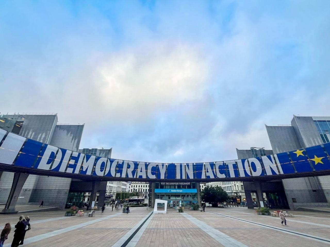 democracy in action banner