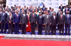 Heads of State attending the Sustainable Blue Economy Conference in Nairobi, Kenya, November 26-28, 2018