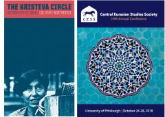 Photo of Conference pamphlets provided by GIRS Fellows