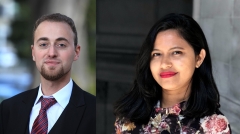 Farid Kayali and Preethi Poola