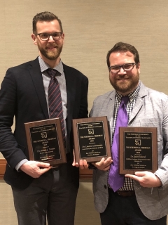 Jason Martel with Freeman Award