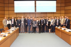 Blazakis in group photo at UNODC workshop in Vienna 2019