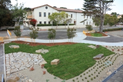 View of Pierce Street easement from Case Fuente roof