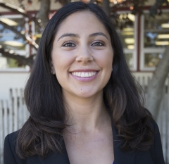 Headshot of Katerina Borghi, a 2014 graduate of the MA in Translation and Interpretation