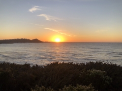 Sunset by Point Lobos