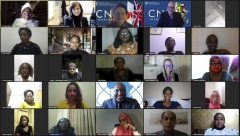 Screenshot of CNS course Women in STEM