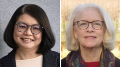  Singapore Ambassador Rena Lee and IUCN Senior High Seas Advisor Kristina Maria Gjerde