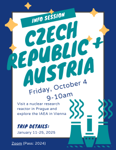 flyer for czech republic + austria trip