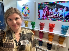 Izabella at UNICEF