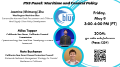  PSS Panel: Maritime and Coastal Policy