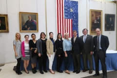 MIIS Students at US Embassy London