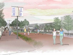 Illustration of Proposed Quad Area