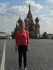 Lacie Neill in Red Square
