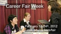 Digital Sign - Career Fair Week