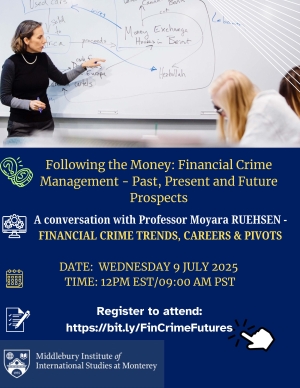 Fin Crime Mgmnt Event flier