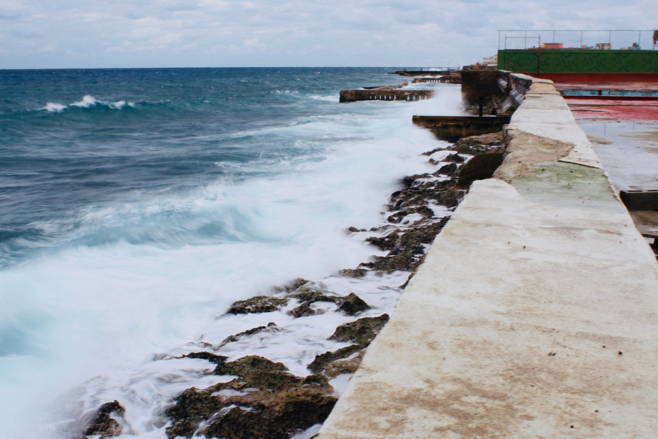 sea wall