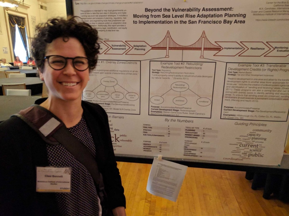   Clesi Bennett (MAIEP OCRM '2017) Poster Session Cal Coastal Commission