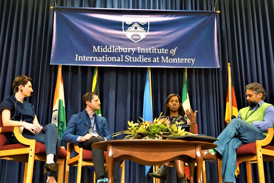 Speakers at the Monterey Threat Financing Forum 