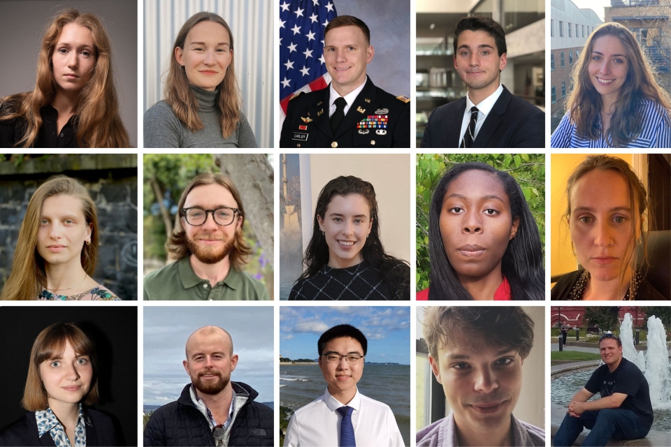 Collage showing profiles of MSSR 2021 fellows