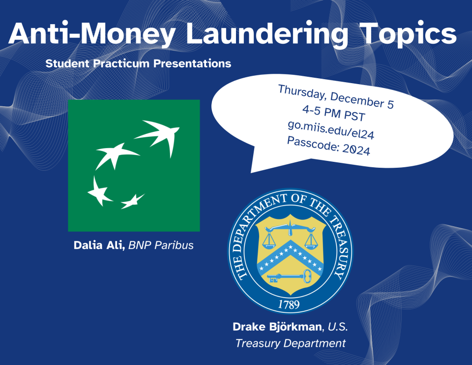flyer with panel presenters