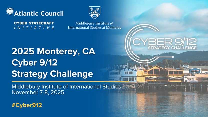 Cyber 9/12 Strategy Challenge poster