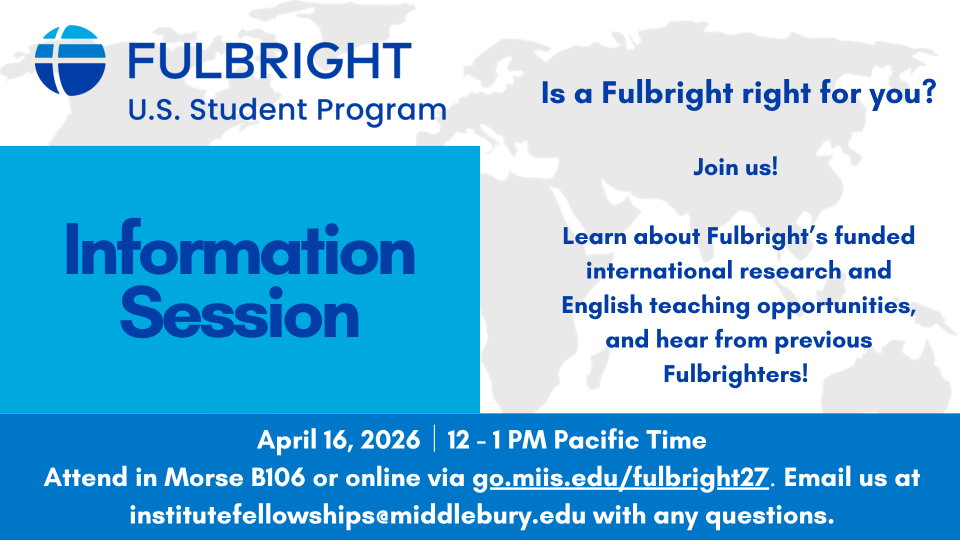 Fulbright Info Session