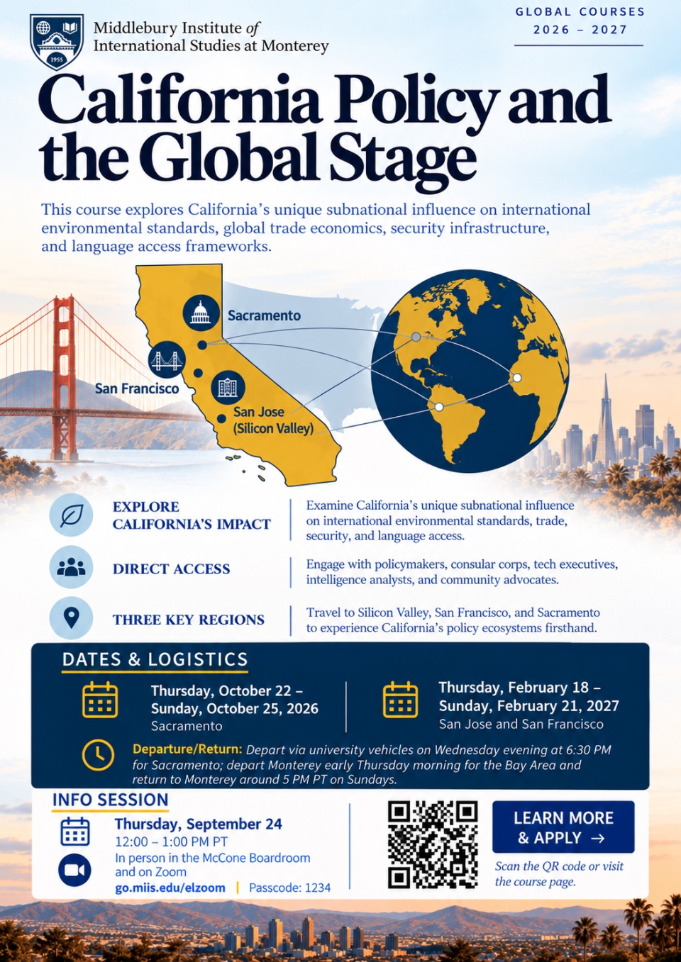 California Course Poster