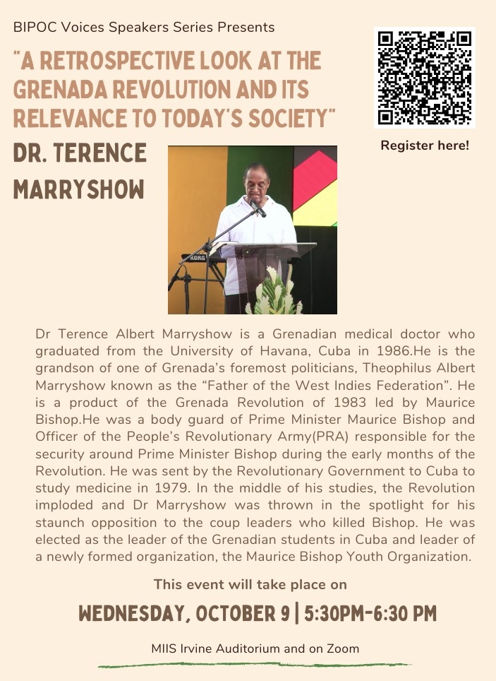 Head shot of Terence Marryshow.