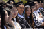 Smiling seated students