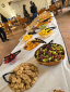 table with food
