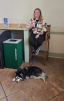 Jessica Anderson and her awesome doggie