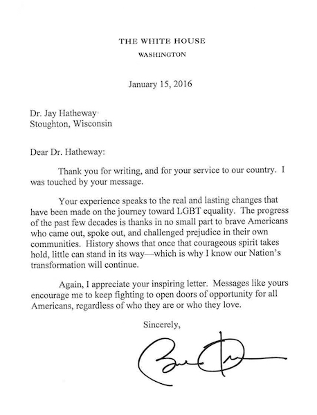 Obama Letter