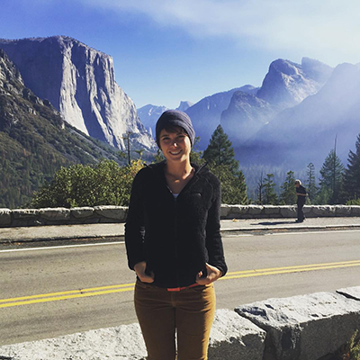 IEP Student Alex Long in Yosemite