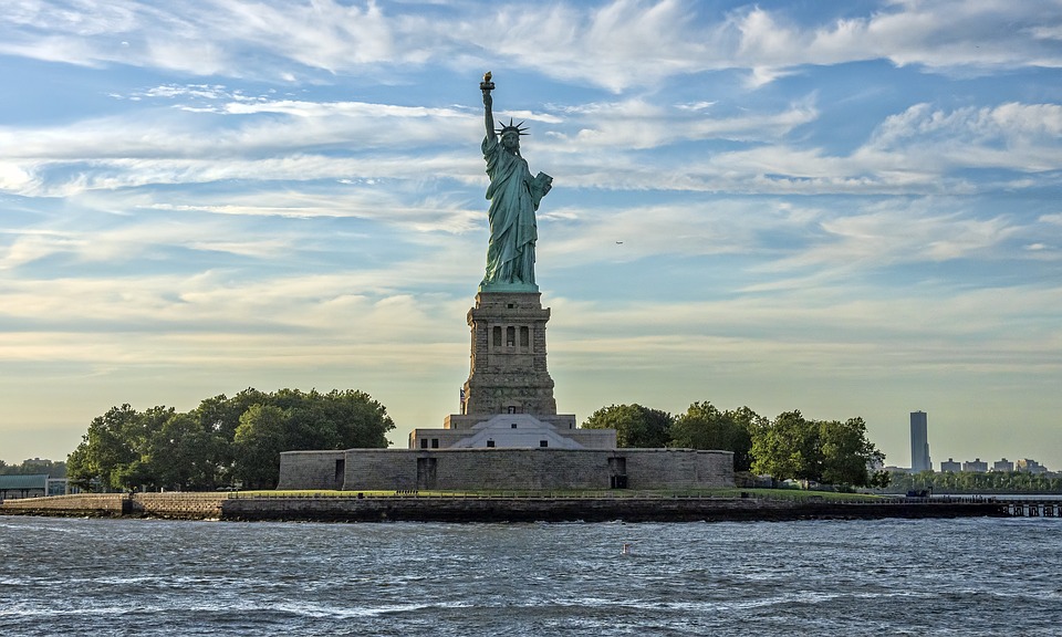 The Statue of Liberty in New York, U.S.A.