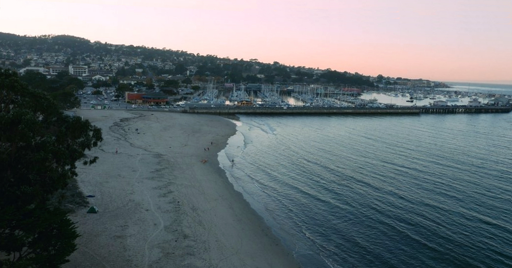 Monterey Beach at Dusk