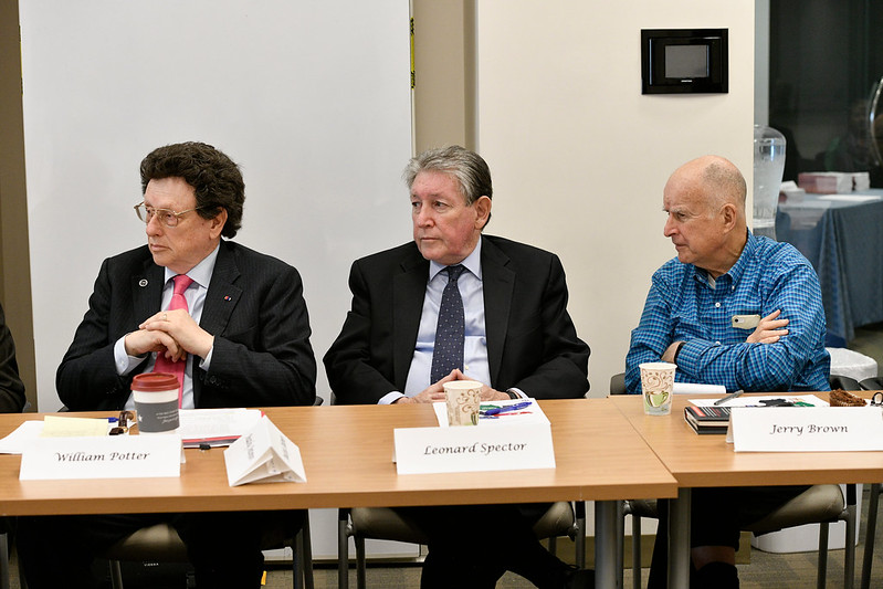 Potter, Spector, and Brown at CNS event in Washington D.C.