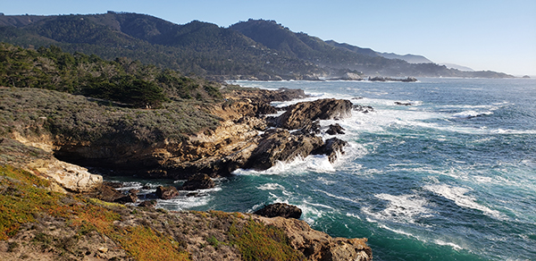 Point Lobos looking south to Big Sur