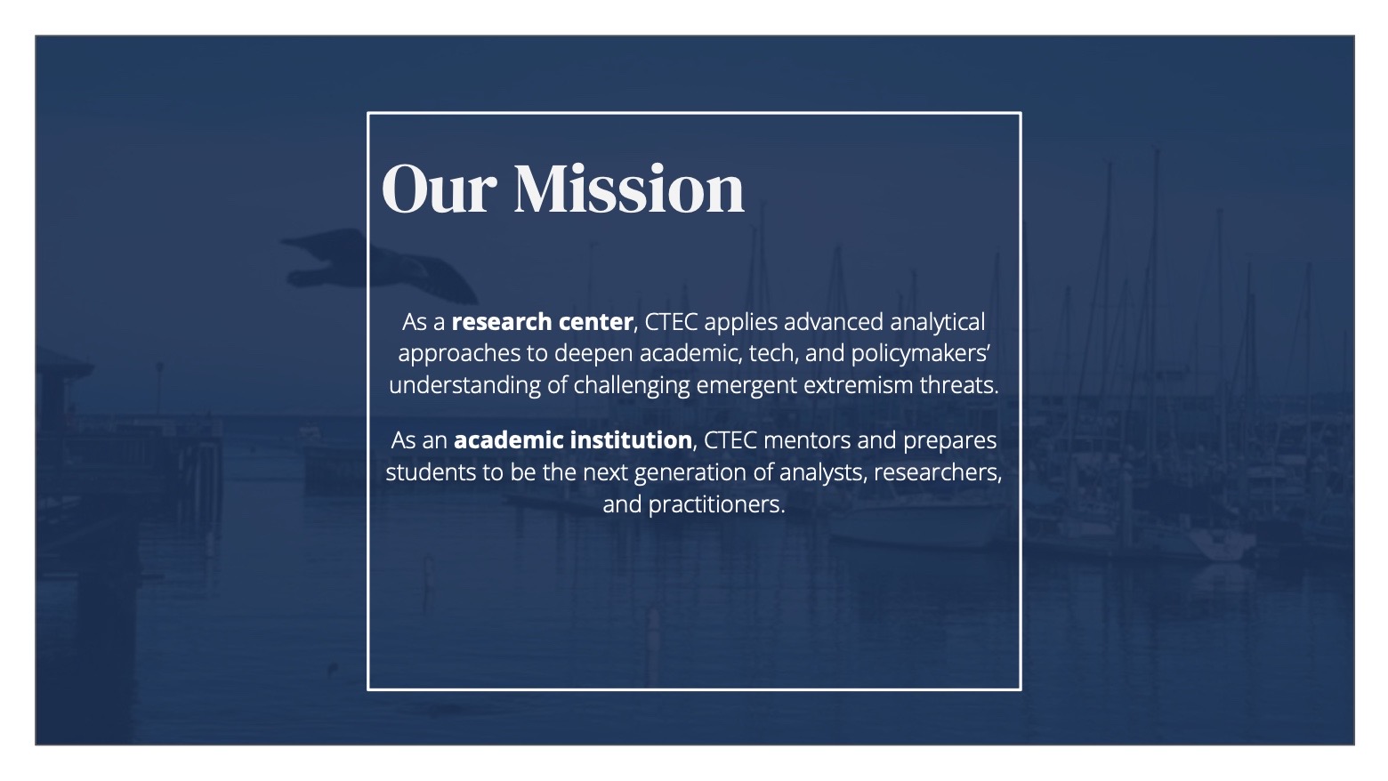 Our Mission