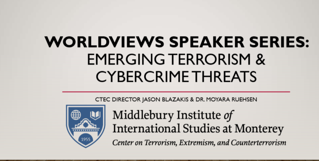 CTEC WorldViews Speaker Series powerpoint.