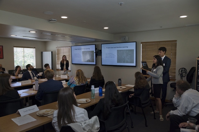 CNS Summer Interns present projects